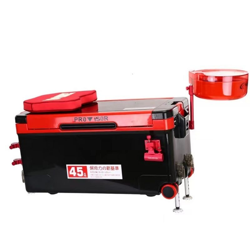 45 liters of large-capacity fishing boxes and thick, large-sized, special-purpose incubators, four feet up and down